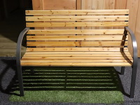 Tuinbank - 124x39x83cm - afbeelding 1 van  5