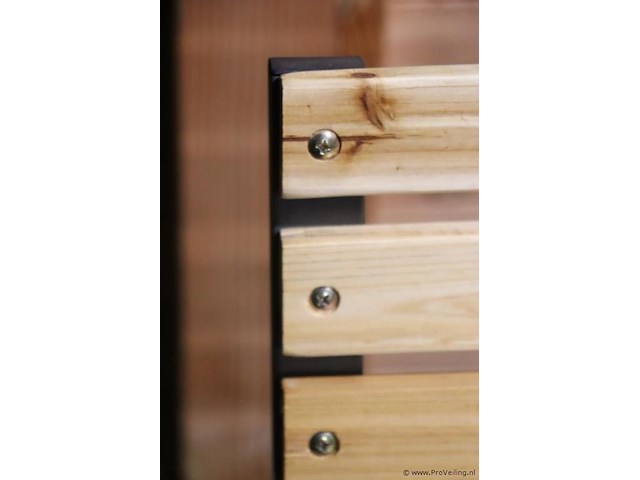 Tuinbank - 124x39x83cm - afbeelding 3 van  5