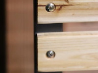 Tuinbank - 124x39x83cm - afbeelding 3 van  5