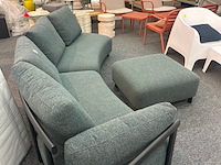 Tuinbank inclusief hocker, sarah - afbeelding 3 van  4