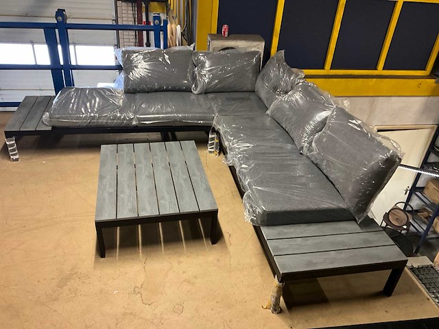 Tuinbank met tafel - afbeelding 2 van  5