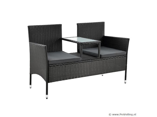 Tuinbank monaco 133x63x84cm - afbeelding 1 van  8