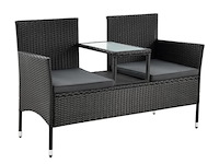 Tuinbank monaco 133x63x84cm - afbeelding 1 van  8