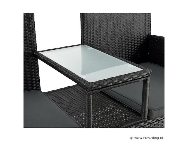 Tuinbank monaco 133x63x84cm - afbeelding 5 van  8