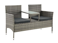 Tuinbank monaco 133x63x84cm - afbeelding 1 van  8