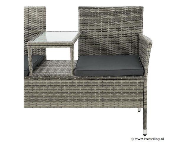 Tuinbank monaco 133x63x84cm - afbeelding 7 van  8