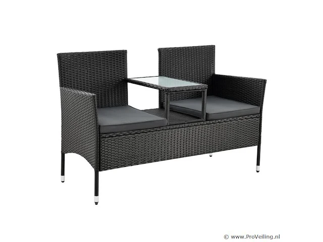 Tuinbank monaco 133x63x84cm - afbeelding 1 van  8