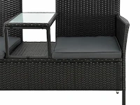 Tuinbank monaco 133x63x84cm - afbeelding 7 van  8
