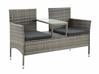 Tuinbank monaco 133x63x84cm - afbeelding 1 van  8