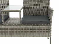 Tuinbank monaco 133x63x84cm - afbeelding 7 van  8