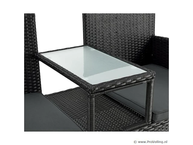 Tuinbank monaco 133x63x84cm - afbeelding 5 van  8