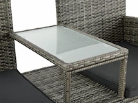 Tuinbank monaco 133x63x84cm - afbeelding 5 van  8