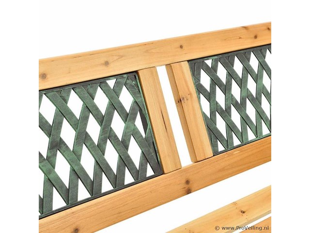 Tuinbank sanremo 122x54x73cm - afbeelding 4 van  12