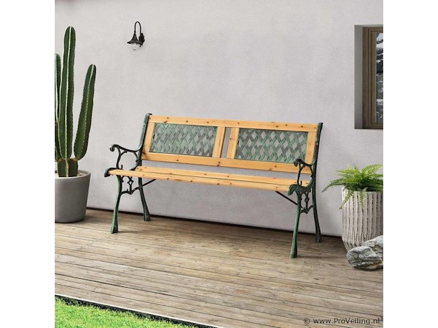 Tuinbank sanremo 122x54x73cm - afbeelding 5 van  12