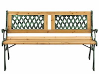 Tuinbank sanremo 122x54x73cm - afbeelding 8 van  12