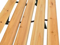 Tuinbank sanremo 122x54x73cm - afbeelding 12 van  12