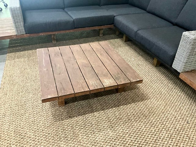 Tuinbankset met tafel - afbeelding 2 van  10