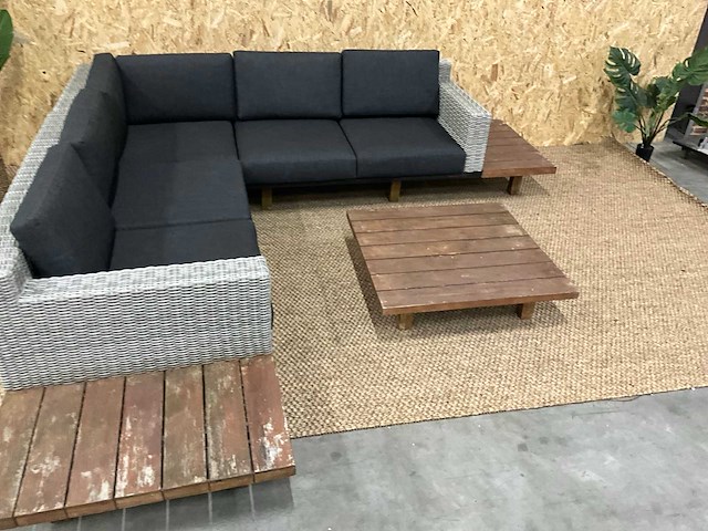 Tuinbankset met tafel - afbeelding 5 van  10
