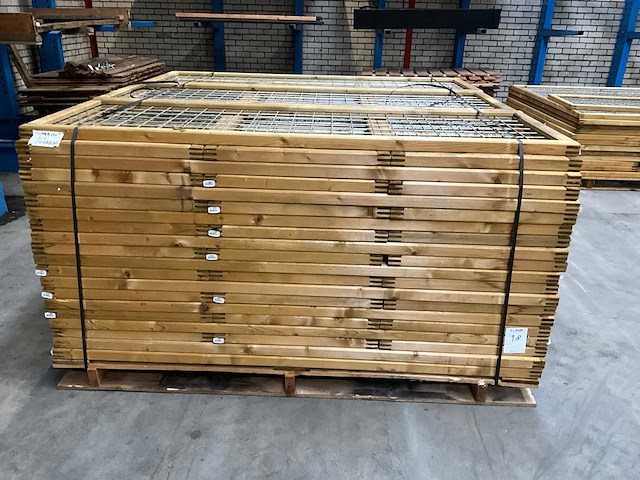 Tuindeco geïmpregneerd gaaspaneel 60x180 cm (60x) - afbeelding 2 van  8