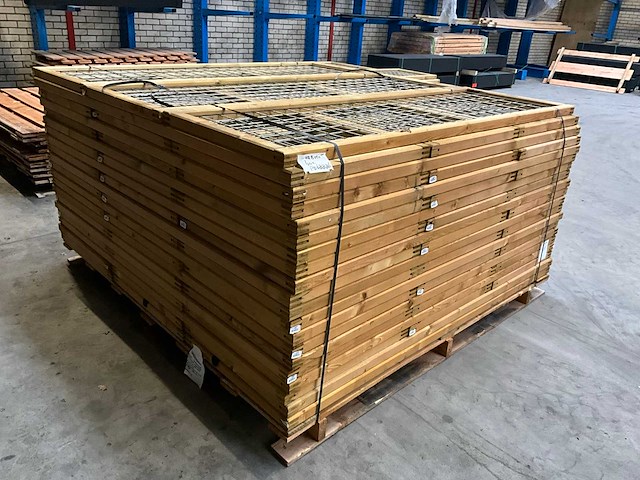 Tuindeco geïmpregneerd gaaspaneel 60x180 cm (60x) - afbeelding 3 van  8