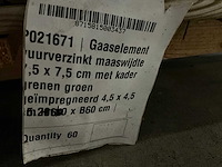 Tuindeco geïmpregneerd gaaspaneel 60x180 cm (60x) - afbeelding 7 van  8