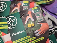 Tuinhandschoenen in mand ca 60 stuks gamm vert, partij - afbeelding 3 van  5