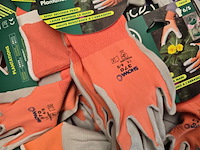 Tuinhandschoenen in mand ca 60 stuks gamm vert, partij - afbeelding 4 van  5
