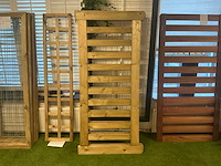 Tuinhek grenen recht deluxe 800x180 cm (2x) - afbeelding 1 van  6