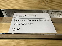 Tuinhek grenen recht deluxe 800x180 cm (2x) - afbeelding 6 van  6