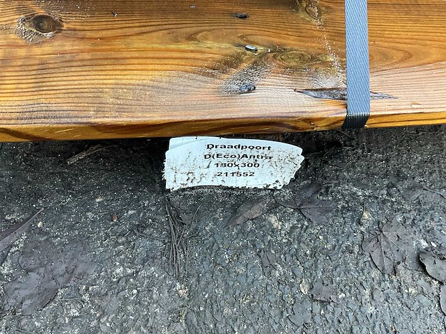 Tuinhek / poort (3x) - afbeelding 5 van  5