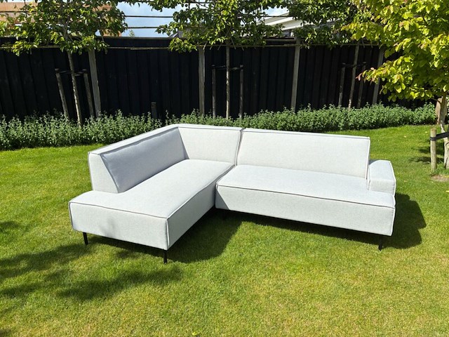 Tuinhoekbank all weather, toscane, light grey, 2026 - afbeelding 1 van  7