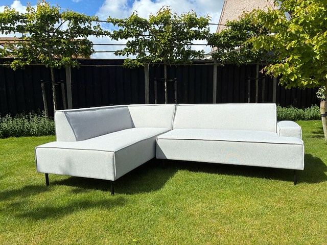 Tuinhoekbank all weather, toscane, light grey, 2026 - afbeelding 3 van  7