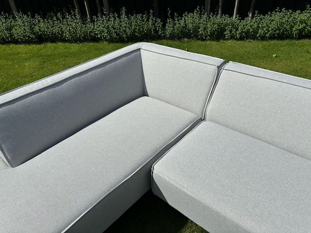 Tuinhoekbank all weather, toscane, light grey, 2026 - afbeelding 4 van  7
