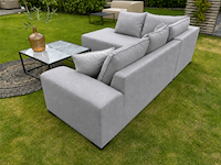 Tuinhoekbank allweather & coffeetable, puglia & piemonte, sand, 2026 - afbeelding 2 van  4