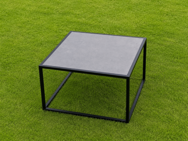 Tuinhoekbank allweather & coffeetable, toscane & aosta, light grey, 2026 - afbeelding 4 van  4