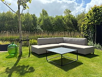 Tuinhoekbank allweather & coffeetable, umbria & piemonte, sand, 2026 - afbeelding 1 van  4