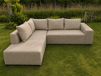 Tuinhoekbank allweather puglia, sand, bouwjaar 2026
