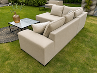 Tuinhoekbank allweather puglia, sand, bouwjaar 2026 - afbeelding 2 van  2
