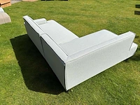 Tuinhoekbank, toscane allweather, lighy grey, bouwjaar 2026 - afbeelding 3 van  4