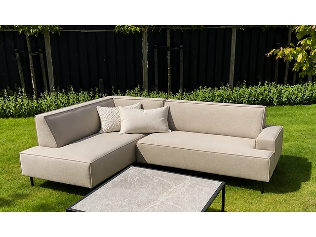 Tuinhoekbank, toscane allweather, sand, bouwjaar 2026 - afbeelding 1 van  4