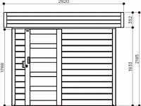 Tuinhuis bergen - afbeelding 2 van  4