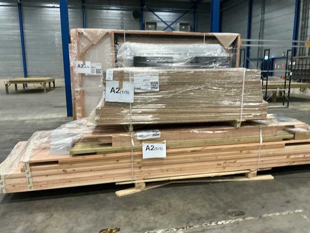Tuinhuis bouwpakket 1200x650cm in douglas - afbeelding 8 van  12