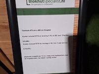 Tuinhuis (douglas) - 470x400cm - afbeelding 10 van  10