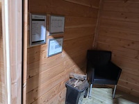 Tuinhuis (douglas) met overkapping - 670x250cm - afbeelding 6 van  10