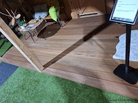 Tuinhuis (douglas) met overkapping - 670x250cm - afbeelding 8 van  10