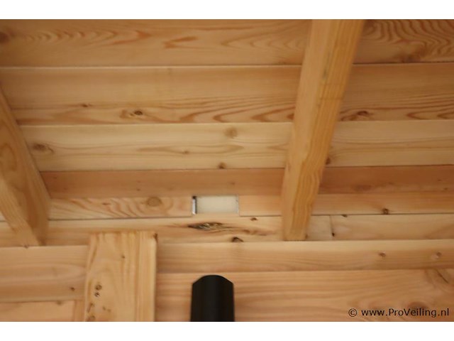 Tuinhuis (douglas) met overkapping - 670x250cm - afbeelding 2 van  16