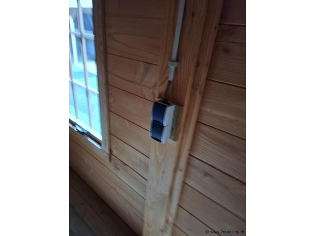 Tuinhuis (douglas) met zadeldak - 400x200cm - afbeelding 10 van  12