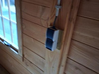 Tuinhuis (douglas) met zadeldak - 400x200cm - afbeelding 10 van  12