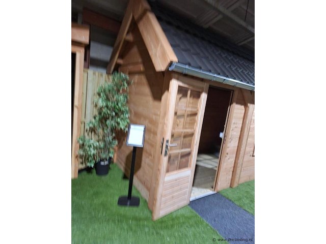 Tuinhuis (douglas) met zadeldak - 400x200cm - afbeelding 2 van  12