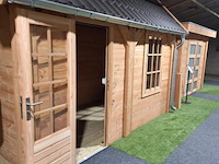 Tuinhuis (douglas) met zadeldak - 400x200cm - afbeelding 3 van  12